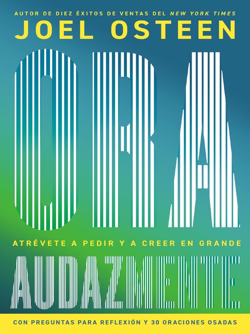 Title details for Ora audazmente (Pray Bold) by Joel Osteen - Available